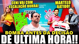 BOMBA NESSE DOMINGO!! MARTELO BATIDO! CASARES CONFIRMA! ALOISIO BOI B...! MUDANÇA PRO CLASSICO! VEJA