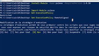 PowerShell to EXE: Convert PowerShell Scripts to Executables with ps2exe