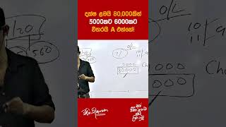 දක්ෂ ළමයි 80,000කින් 5000කට 6000කට විතරයි A එන්නේ! | Charitha Dissanayake