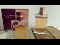 chanel allure edp vs. allure sensuelle perfume review and comparison