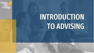 Introduction to Advising