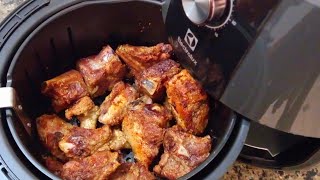 COMO FAZER COSTELINHA DE PORCO NA AIRFRYER, FACIL DE FAZER E  SUCULENTA