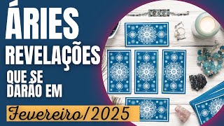 ÁRIES| REVELAÇÕES QUE SE DARÃO EM FEVEREIRO/2025. (PREVISÕES/TAROT/HORÓSCOPO) 🍀❤️💵😍