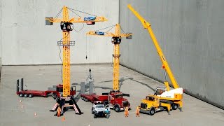 BRUDER Crane TRUCKS for CHILDREN ♦ DICKIE Toys GIANT Cranes delivery + assembling!