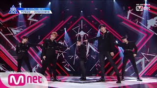 [ENG sub] PRODUCE X 101 [4회] '주헌선배님과 POWER UP↗' 달콤한 인생ㅣ몬스타엑스 ♬DRAMARAMA @그룹＜X＞배틀 190524 EP.4