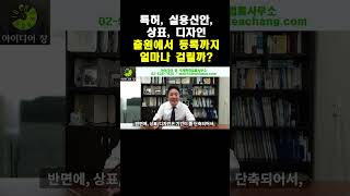 특허, 실용신안, 상표, 디자인 출원에서 등록까지 얼마나 걸릴까?