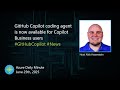 GitHub Copilot coding agent is now available for... - Azure Daily Minute Podcast - 25-JUN-2025