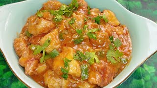 হট গার্লিক চিকেন/Hot Garlic Chicken/Spicy Hot Garlic Chicken recipe restaurant style/Spicy chicken.