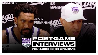 Malik Monk \u0026 Coach Christie | Postgame Interviews 2.12.25