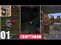 Craftsman Building Craft Survival Gameplay Part 1 (iOS Android) 2023