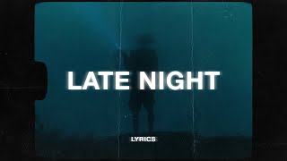 Belfa - late night thoughts (Lyrics) ft. kayli marie