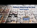 Pattern Matching for Java