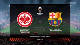 Eintracht Frankfurt vs Barcelona | UEFA Europa League 7 April 2022 Full Match | PS5