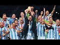 Argentina and Lionel Messi are Crowned World Cup champions 🏆