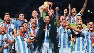 Argentina and Lionel Messi are Crowned World Cup champions 🏆