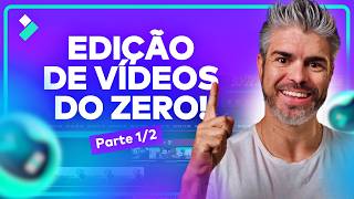 Como EDITAR VÍDEOS DO ZERO no Filmora 14 | Tutorial COMPLETO de EDIÇÃO - Parte 1/2