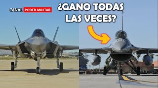 F-35 vs F-16 - ¿Un F-16 venció al F-35?