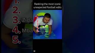 Ranking unexpected football edits (not mine) #football