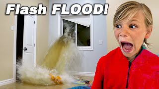 I SURVIVED A Real Flash Flood!