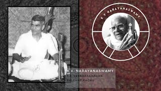 K V Narayanaswamy - Live concert, early 1960s