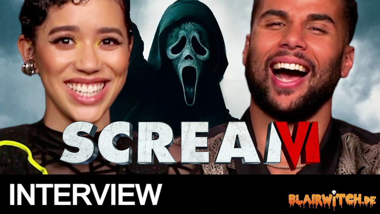 Jasmin Savoy Brown & Mason Gooding SCREAM 6 Interview (2023) | Mindy ...