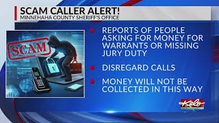 Officials in Minnehaha County warn residents of scam callers