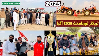 Pakistan Tractor Tournament 2025 Fasialabad.Rana Kamran\u0026Team Open invitation.Video APNA PAKISTAN