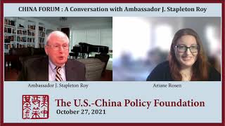 Achieving US-China Normalization (Amb J Stapleton Roy)