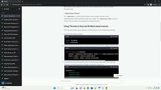 Python using threads to call subprocess Popen multiple times