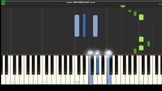 Bts Suga - I Need U Suga Ver Easy Piano Tutorial  Synthesia