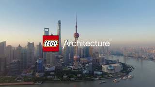 Shanghai Skyline buildable in LEGO® bricks from LEGO® Architecture