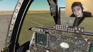 DCS - How it feels to start up an A-10C from a cold start