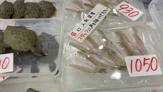 道の駅笠岡ベイファーム直売所鮮魚コーナー10／26