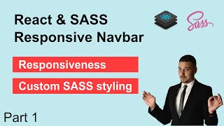 Responsive Navbar with React & SASS - Part 1