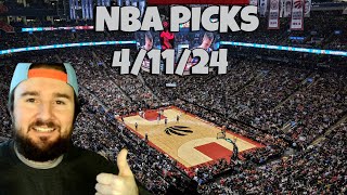 Free NBA Picks Today 4/11/24