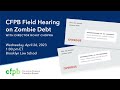 cfpb field hearing on zombie debt with director rohit chopra in brooklyn ny