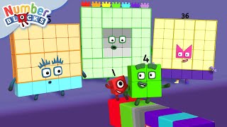 Spooky Halloween Pattern Palace Challenge | Learn to Count | Math \u0026 colors for Kids | @Numberblocks