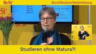 Studieren ohne Matura?! | BeSt³ 2021 digital