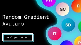 CSS Challenge: Random Gradient Avatars