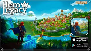 【手游试玩】英雄遗产冒险Hero Legacy: Adventure RPG 一款趣味十足魔幻风格的游戏 (Android/IOS)