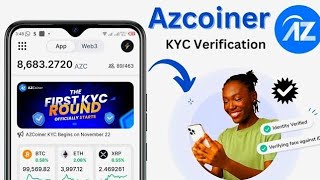 REGISTER ON AZCOINER \u0026 KORA KYC YA AZCOIN / JANUARY IRAJYA KWISOKO.