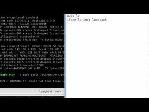 How to set a static IP Address in Linux How to set a static IP Address in Linux