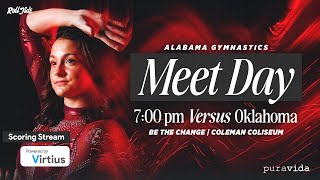 Virtius Scoring Stream - Alabama vs Oklahoma - Women's NCAA Gymnastics