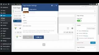 Logistic Theme - Page header shortcode