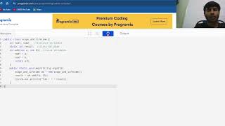 Scope and lifetime a variable in java with program