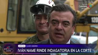 Iván Name, expresidente del Senado, rinde indagatoria ante Corte Suprema por UNGRD | RTVC Noticias