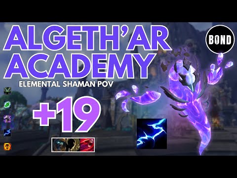 Algeth’ar Academy 19 - Elemental Shaman POV - Tyrannical/Entangled/Bursting