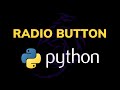 Radio Button Desktop Application -  Python Pyqt5