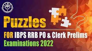 Puzzles for IBPS RRB PO & Clerk Prelims Examinations 2022