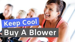 Indoor Cycling Workout Tips | Be Cool Dump Your Fan Buy A Blower | Wahoo Kickr Headwind Inspired